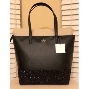 NWT♠️Kate Spade GretaCourt Penny GlitterTote